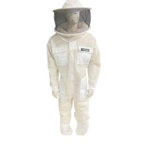 Premium Ventilated Beekeeping Suit with Gloves, XL