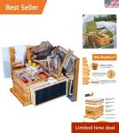 Beekeeping Starter Kit with Wax-Coated Hives