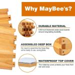 Beekeeping Starter Kit with Wax-Coated Hives