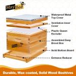 Beekeeping Starter Kit with Wax-Coated Hives