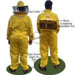 Beekeeper Full Bee Suit with Removable Veil, 2XL