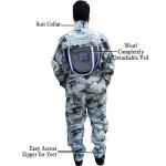 Snow Camouflage Beekeeper Suit - 8XL, 14 Pockets