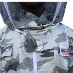 Snow Camouflage Beekeeper Suit - 8XL, 14 Pockets