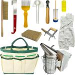 12-Piece Beekeeping Starter Kit with Smoker and Tools