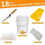 Honey Harvesting Starter Kit with 5 Gallon Bucket
