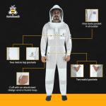 Ventilated Beekeeping Suit with Veil and Gloves