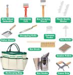31-Piece Complete Beekeeping Tools Kit with Suit
