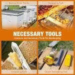 14-Piece Beekeeping Starter Kit with Smoker and Tools