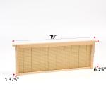 Medium Beehive Frame Set with Wired Beeswax