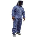 4XL Purple Beekeeper Suit with Veil - Durable