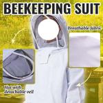 XXL Beekeeping Suit with Veil - Unisex Coverall