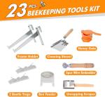 22-Piece Beekeeping Starter Tool Set