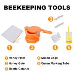 Beekeeping Starter Kit: 16-Piece Smoker & Tools