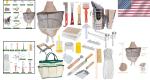 Beekeeping Supplies Set with Uncapping Tools Kit