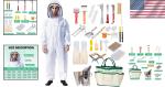 Beekeeping Supplies Set: Suit and Smoker Included