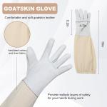 Ventilated Beekeeping Suit with Gloves and Hood