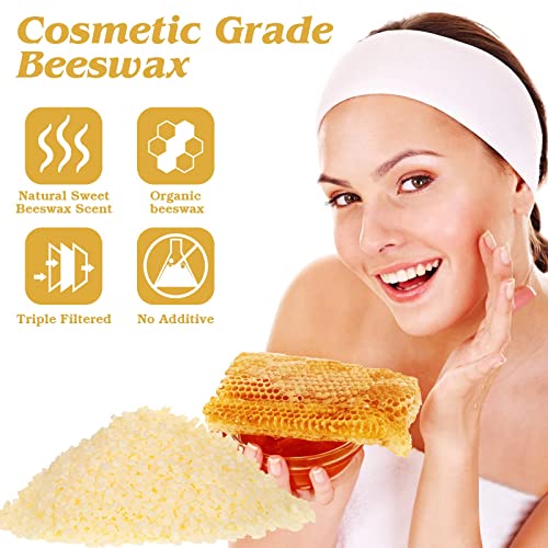 Organic Beeswax Pellets - Ideal for DIY Projects