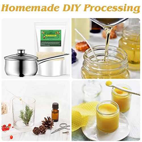 Organic Beeswax Pellets - Ideal for DIY Projects