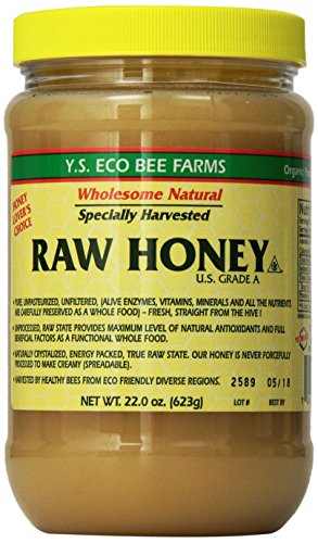 Y.S. Eco Bee Farms Raw Honey - 22 oz, 2 Pack