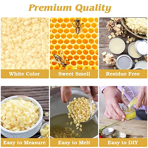 Organic Beeswax Pellets - Ideal for DIY Projects