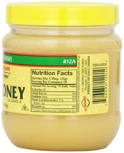 YS Organic Bee Farms - Raw Honey, 14 oz