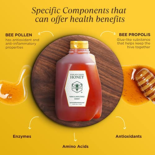 3lb Pure Southern Gallberry Honey - Authentic USA Honey