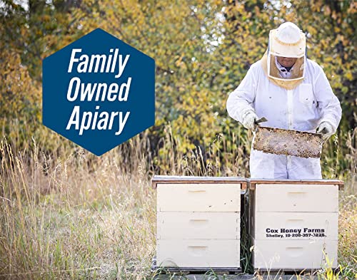 Family Owned Apiary, 5 lbs Jug Raw Clover Honey