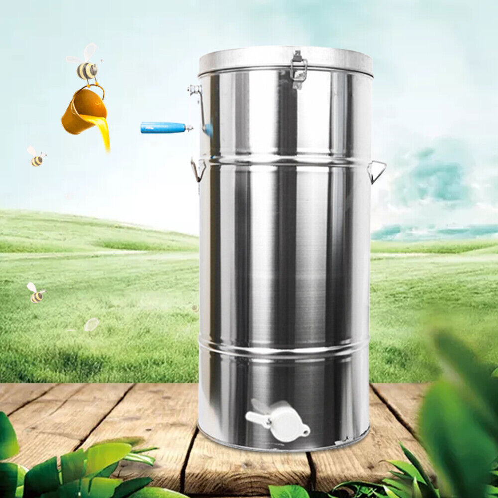 Manual 2 Frame Honey Extractor - Stainless Steel