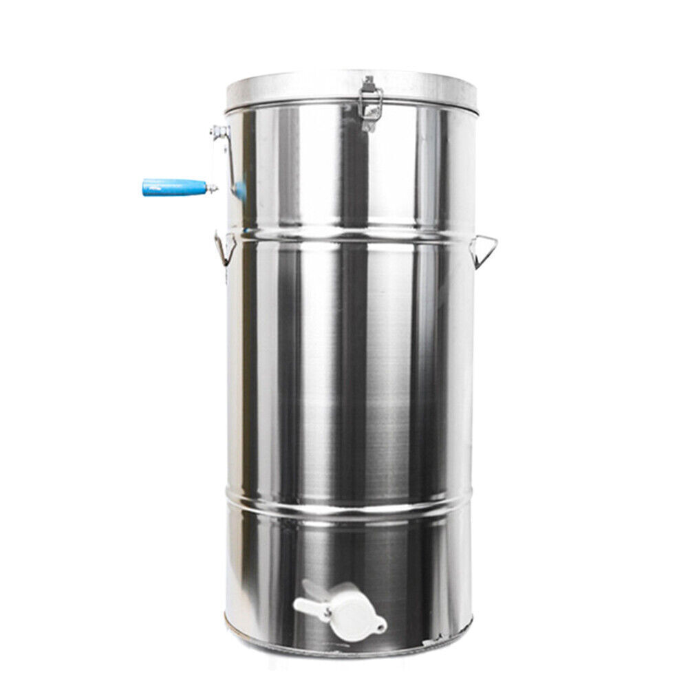 Manual 2 Frame Honey Extractor - Stainless Steel