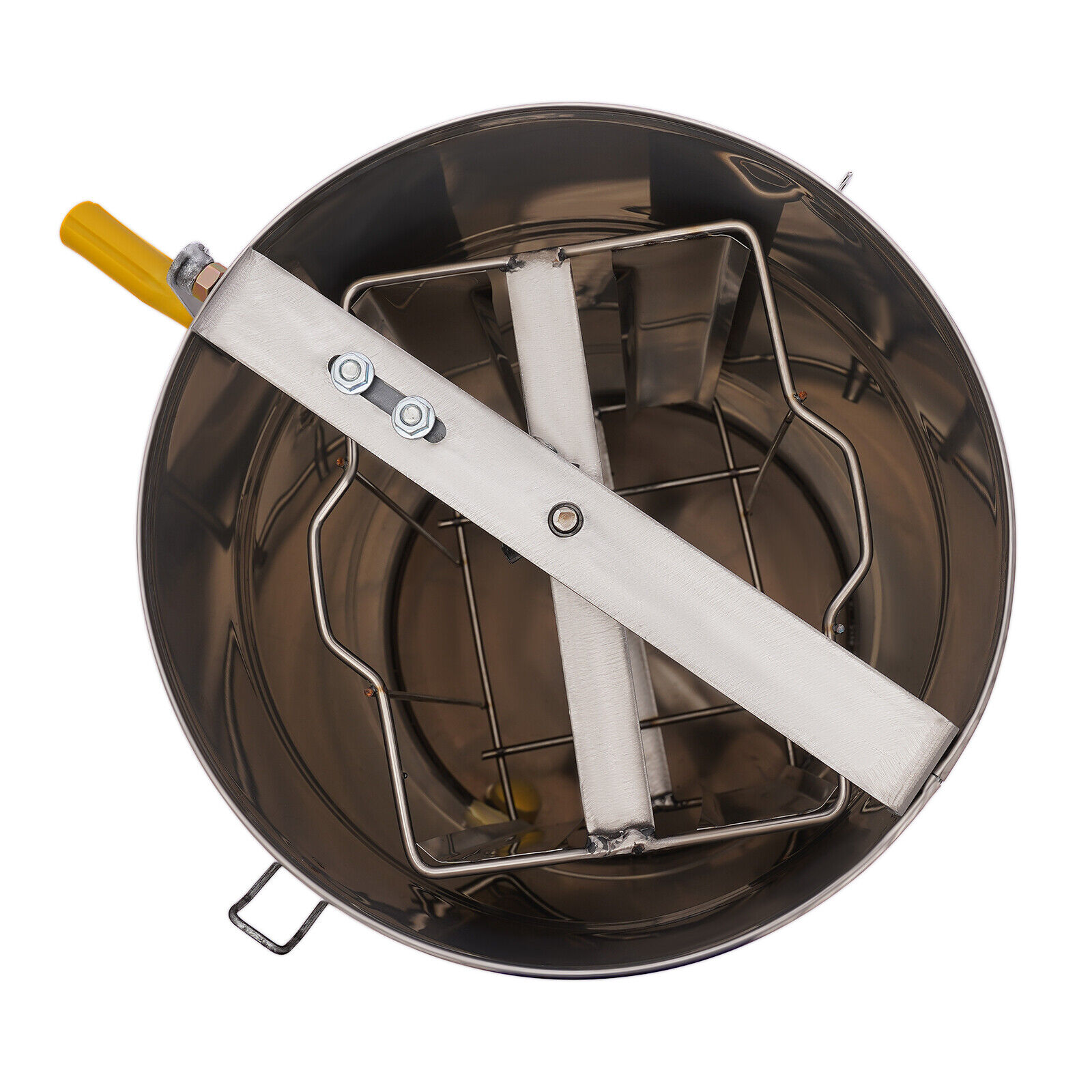 304 Stainless Steel Manual 2 Frame Honey Extractor