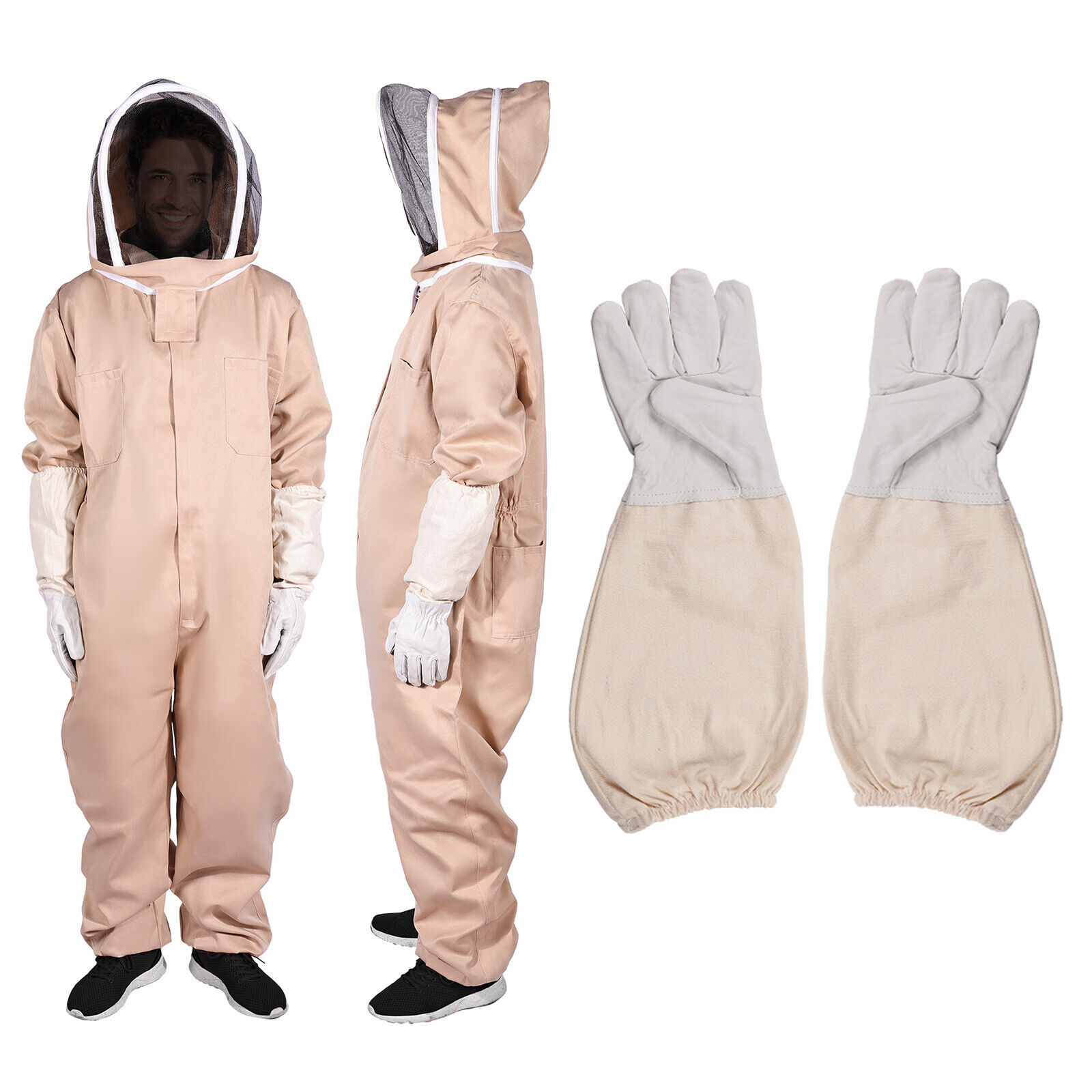 XL Ventilated Anti-Bee Suit for Beekeepers