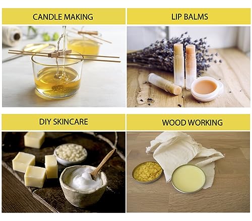 Beesworks® Yellow Beeswax Bars - (6) 1oz