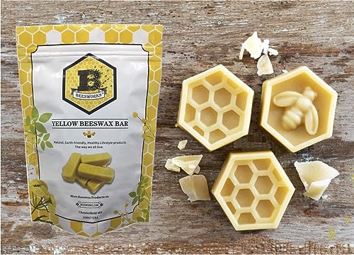 Beesworks® Yellow Beeswax Bars - (6) 1oz