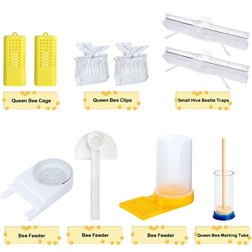 Complete Beekeepers Kit: 30 Tools, Supplies for Beekeeping