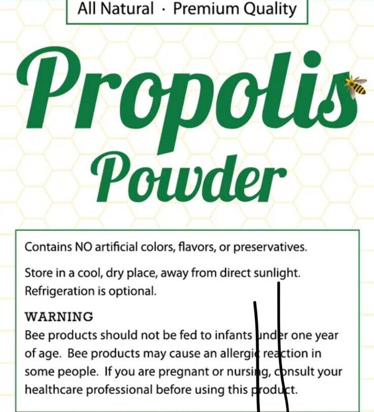 BEE Propolis Ultra MEGA strength, HALAL Certified by Bees