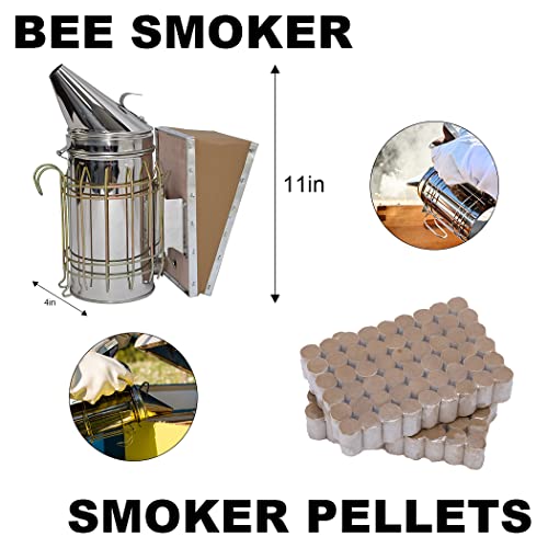Complete Beekeeping Starter Kit with 22 Essential Tools