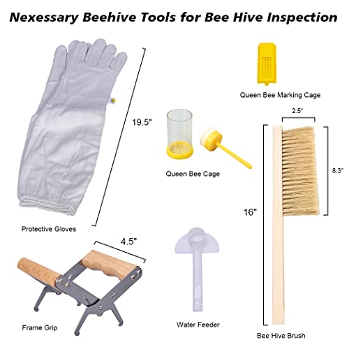 Complete Beekeeping Starter Kit with 22 Essential Tools