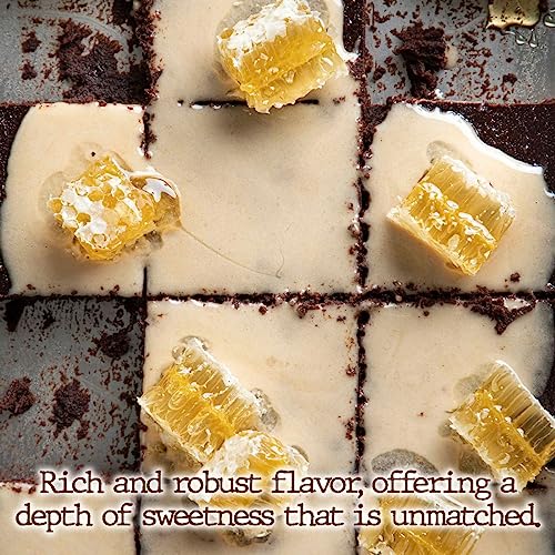 Savannah Bee Acacia Honeycomb: All-Natural, Unfiltered Honey - 5.6oz