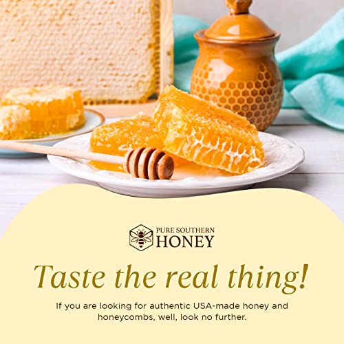 American-Made Raw Edible Honeycomb - 14 oz