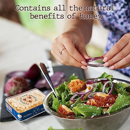 Savannah Bee Acacia Honeycomb: All-Natural, Unfiltered Honey - 5.6oz