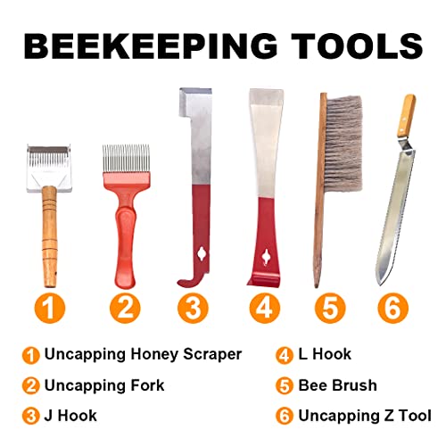 Bee Smoker Starter Kit for Beekeepers: Honey Lake Beekeeping