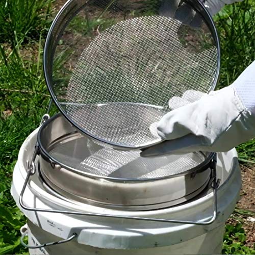 Stainless Steel Double Sieve Honey Strainer - Beekeeping Tools