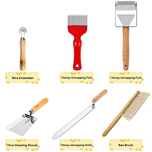 Blisstime Beekeeping Starter Kit - 26 Pieces