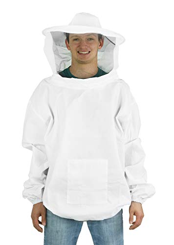 VIVO Professional White Beekeeping Suit with Veil