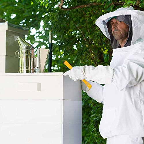 VIVO Professional White Beekeeping Suit with Veil
