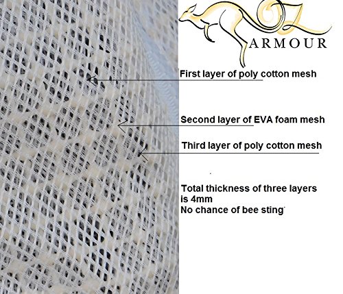 Oz Armour Ventilated Beekeeping Suit with Mesh & Brim Hat