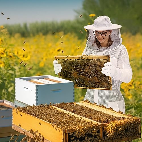 CEED4U Beekeeping Suit, Ventilated Mesh, Professional