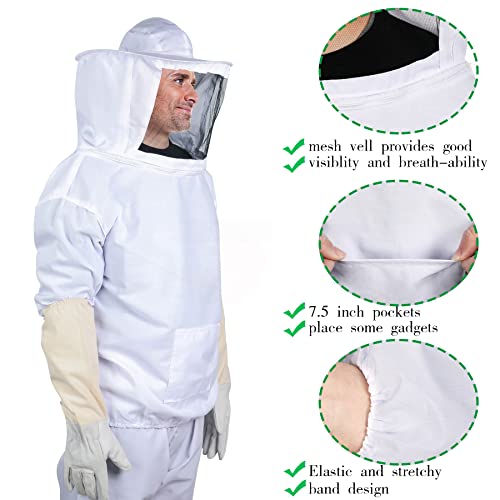 Xgunion Beekeeper Suit Beekeeping Suit for Men Women