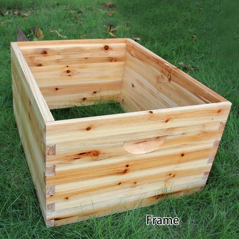 7PCS Auto Flow Beehive Frame + Beekeeping Brood Box