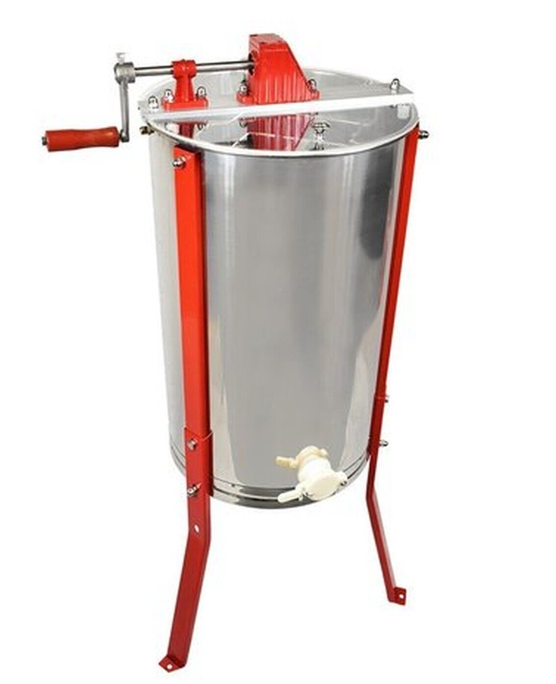 Stainless Steel Manual Honey Extractor for 2 Frames
